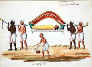 Funeral Procession by Indian School