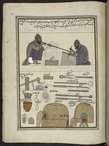Glass-blowers by Indian School