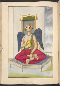 Jatayu, king of the Vultures by Indian School