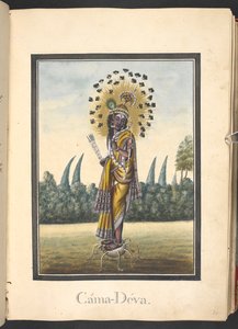 Kamadeva, the God of Love by Indian School