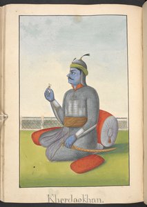 Khara and Dushana, Demon Brothers Who Fought Rama and Lakshmana, Here Linked as One Demon by Indian School