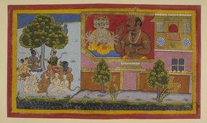 Kumbhakarna boasts of victory; Rama plans to counter his terrifying presence by Indian School