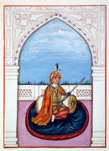 Maharajah Dulip Singh, from The Kingdom of the Punjab, Its Rulers and Chiefs, Volume I, a Volume of 27 Watercolour Studies by an Unidentified Indian Artist (c.1840) by Indian School
