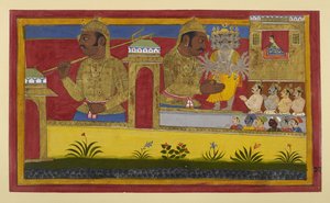 Mahodara plots to deceive Sita; Kumbhakarna bids farewell by Indian School