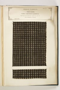 Material for Pantaloons, Loodiana, Punjab, Piece Goods, from The Collection of the Textile Manufacturers of India by Indian School