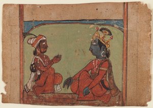 Miniature painting by Indian School