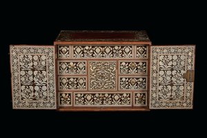 Mughal cabinet, Gujarat or Sindh, Western India by Indian School