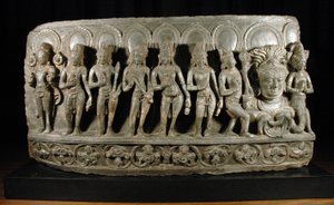 Navagraha, c.950-1000 (detail)
