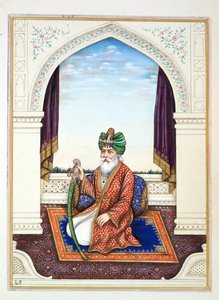 Nawab Mozaffir Khan (Multani), from The Kingdom of the Punjab, its Rulers and Chiefs, volume II by Indian School
