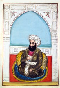 Nawab Synd Mohammad Khan, from The Kingdom of the Punjab, its Rulers and Chiefs, volume II by Indian School