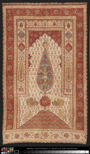 Palampore (bed covering), early 19th century by Indian School