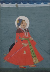 Portrait of Maharajah Ajit Singh of Jodhpur by Indian School