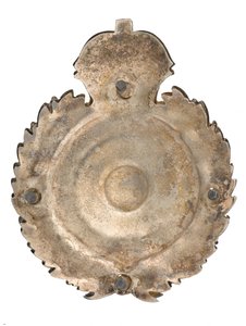 Pouch belt plate, Bombay Volunteer Rifles, 1877-1901