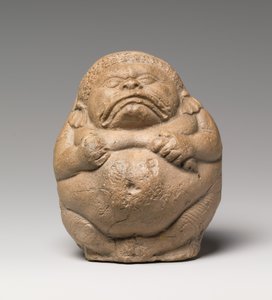 Rattle in the Form of a Crouching Grotesque Yaksha