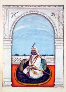 Sirdar Lehna Singh (Majithia), from The Kingdom of the Punjab, its Rulers and Chiefs, volume II by Indian School