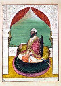 Sirdar Mangal Singh, from The Kingdom of the Punjab, its Rulers and Chiefs, volume I by Indian School