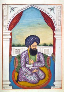 Sirdar Mohammad Sultan Khan, from The Kingdom of the Punjab, its Rulers and Chiefs, volume II by Indian School