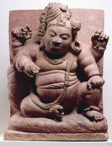 Siva as a Dwarf, Mansar culture, 500 AD by Indian School