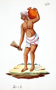 Sweeper Carrying Water