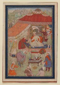 Tent Encampment by Indian School