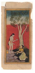 The Celestial Nymph Pleads with the Sage