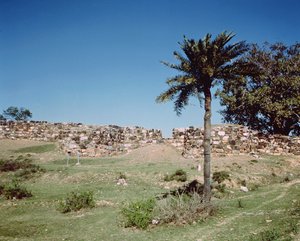 The Cyclopean Wall, 5th century BC by Indian School