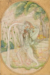 The Descent of the Ganges by Indian School