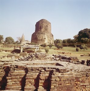 The Dhamekh stupa