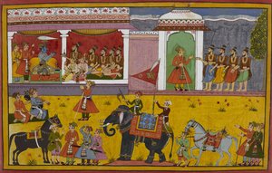 The ascetics seek Rama