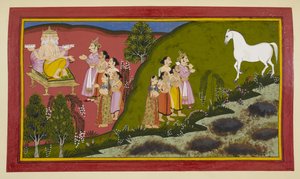 The Digging Harms Many Snakes and Rakshasas, Causing the Devas, Gandharvas, Nagas to Seek Brahma