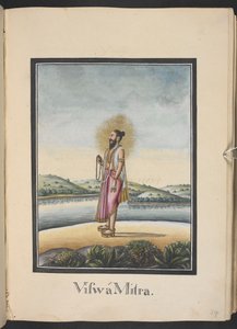 The sage, Visvamitra by Indian School