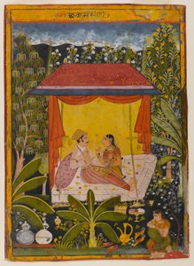 Unidentified Page from a Dispersed Nayika Series