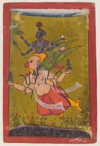 Vishnu on Garuda