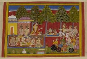 Shatrughna Stops at Valmiki