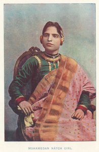 Indian Natives: Mohamedan Natch Girl