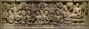 Arada Kalama Delivers His Teaching to the Future Buddha by Indonesian School