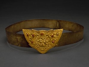 Belt Buckle, Klungkung Kingdom, Bali, Late 19th Century