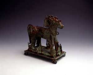 Bronze Horse - Kingdom of Madjiapahit by Indonesian School