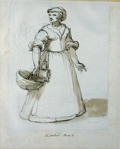 A kitchen maid