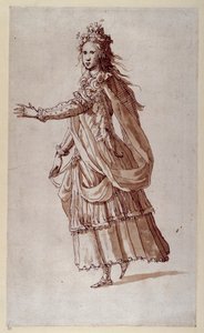 A lady as a Naiad