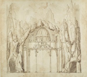 Palace in a cavern, c.1611