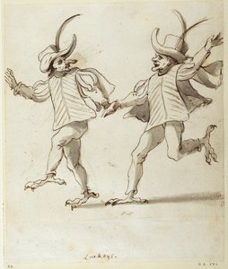 Two Lackeys by Inigo Jones
