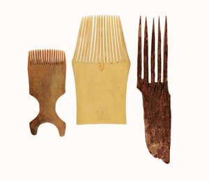 Inuit combs, from Northwest American coast