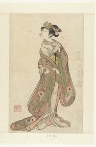 Actor Onoe Tamizo I in Female Role
