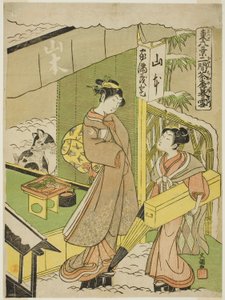 Nikenjaya no Bosetsu, from the series "Azuma Hakkei"