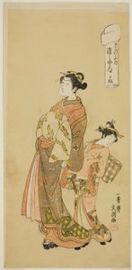 The Courtesan Somenosuke of the Matsubaya House, from the series 