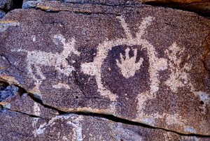 Anasazi Petroglyph Carvings in New Mexico