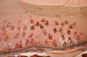 Rock art of the Anasazi and other pueblo dwelling early inhabitants of the Four Corners