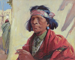 Taos Indian by Ira Diamond Gerald Cassidy