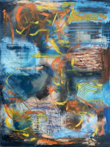 Dynamic Abstract Strokes by Irene Chua